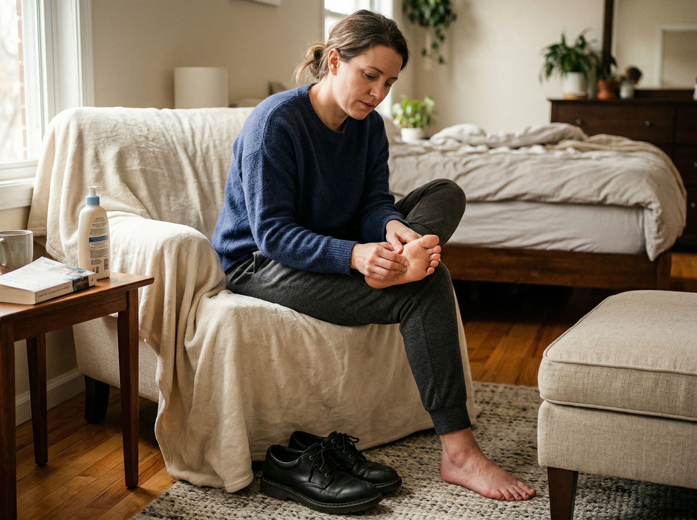 Soulager les pieds douloureux